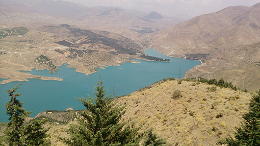 سد لتیان و ماهیگیری